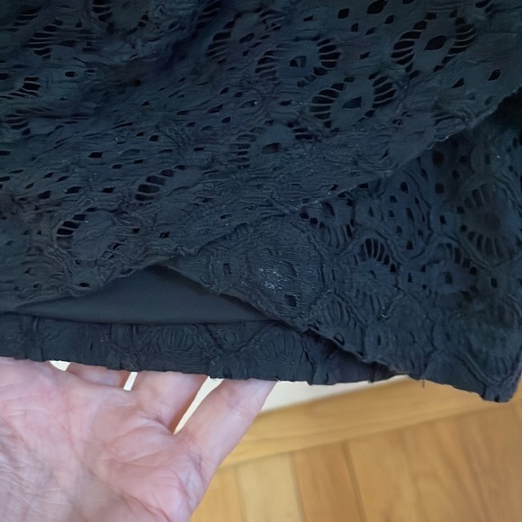 Sea New York Black EYELET Dress Size 2 - Picture 6 of 7